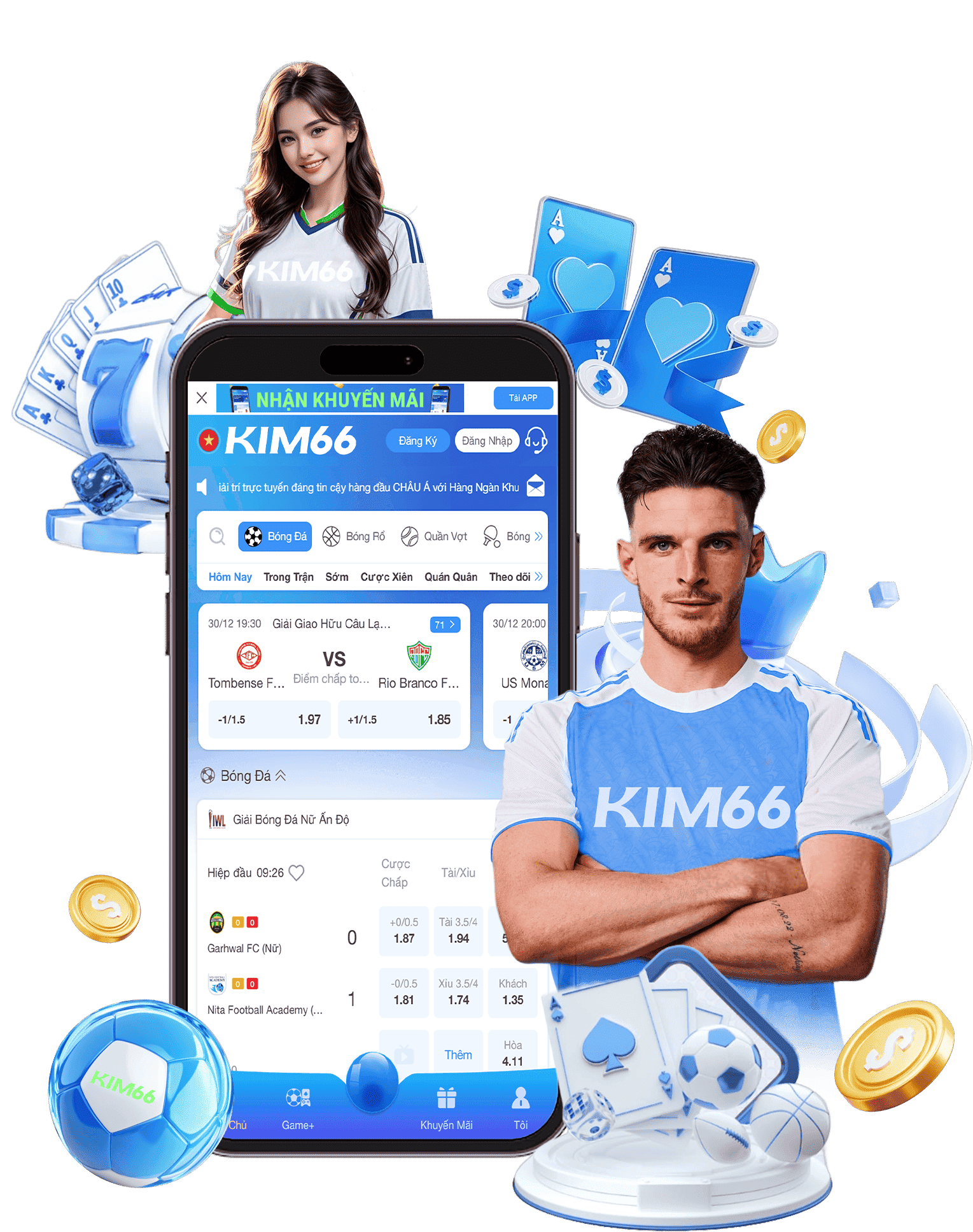 Hướng dẫn nhận ưu đãi Kim66 chính thức