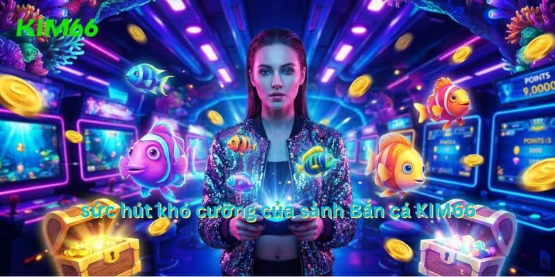 Giao diện game bắn cá trực tuyến KIM66